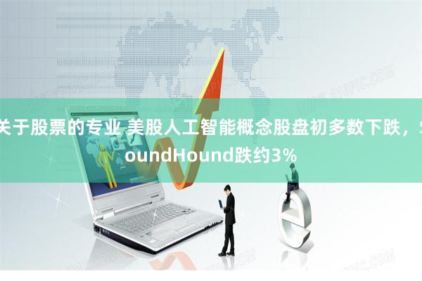 关于股票的专业 美股人工智能概念股盘初多数下跌，SoundHound跌约3%